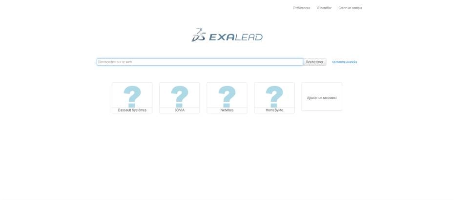 Moteur de recherche Exalead