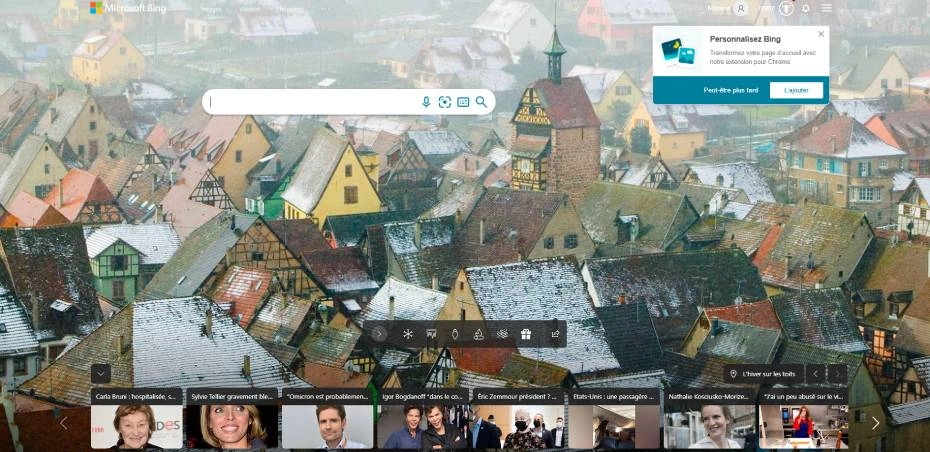 Moteur de recherche Bing