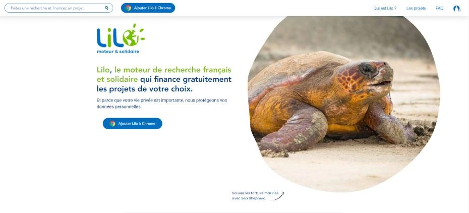 Moteur de recherche Lilo